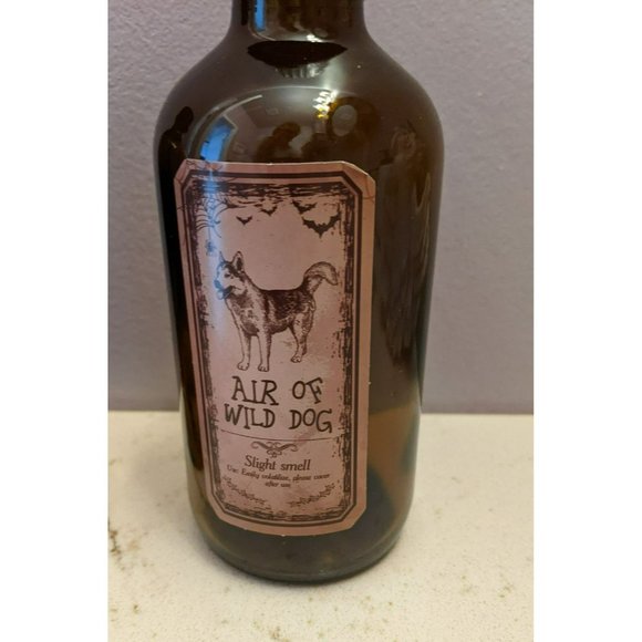 Two New Brown Bottle Apothecary Bottles Dragonfly wings Air of‎ wild dog - Picture 3 of 3